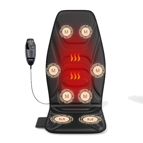 comrelax Back Massager with Heat for Chair